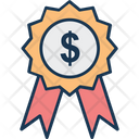 Badge Business Badge Dollar Icon