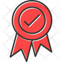 Badge Addition Checkmark Icon