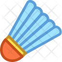 Badminton Birdie Feather Icon