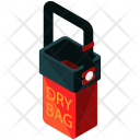 Dry Bag Isometric Icon