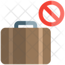 Baggage Banned Baggage Ban Forbidden Baggage Icon