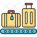 Airport Terminal Trolley Icon