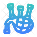 Bagpipe Music Instrument Icon