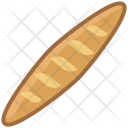 Baguette Bakery Food Icon