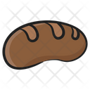 Baguette Loaf Bread Breakfast Icon