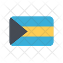 Bahamas Bs Flag Country Icon