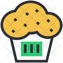 Baked Food Cupcake Icon