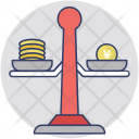 Budget Balance Scale Icon