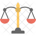 Balance Scale Weighing Icon
