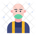 Bald User Hair Icon