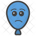 Balloon Emoji Balloon Face Emoticon Icon