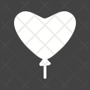 Balloon Heart Love Icon