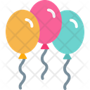 Balloon Party Celebration Icon