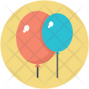 Balloon Party Decoration Icon