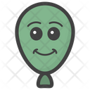 Balloon Emoji Balloon Face Emoticon Icon