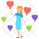 Balloon Girl Icon