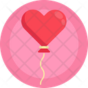 Balloon Balloon Heart Decoration Icon