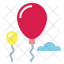 Balloons Party Birthday Icon
