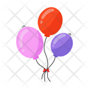 Helium Balloons Balloons Party Balloons Icon