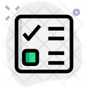 Ballot Paper Candidate Selection Choosing Symbols Icon