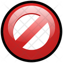 Ban Stop Block Icon
