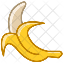 Banana Fruit Fit Icon