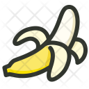 Banana Peel Ripe Icon