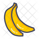 Banana Healthy Fruit Icon