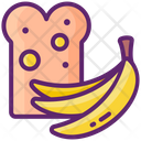 Banana Bread Icon