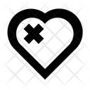 Bandage Broken Heart Brokenheartedness Icon