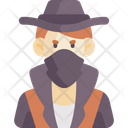 Bandit Male Man Icon