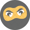 Bandit Emoticon Emoji Icon