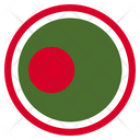 Bangladesh Country National Icon