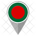 Bangladesh Country Location Location Icon