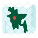 Bangladesh Map Bangladesh Map Icon