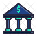 Bank Fintech Solutions Financial Icon