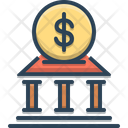 Money Deposit Bank Icon