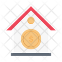 Banking House Dollar Icon