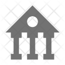 Bank Building Financial Icon
