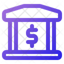 Bank Savings Invest Icon