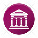 Bank Business Courthouse Icon
