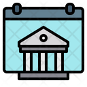 Bank Appointment Schedule Calendar Icon