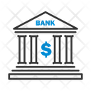 Bank Building  Icon