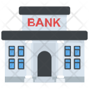 Commercial Building Bank Icon