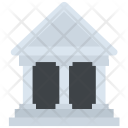 Commercial Building Bank Icon