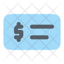 Bank Check Payment Finance Icon