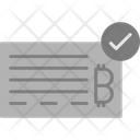 Bank Check Icon