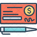 Bank Check Payment Bank Payment Icon