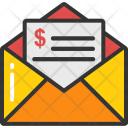 Bank Letter Payment Icon