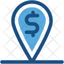 Bank Location Pin Icon